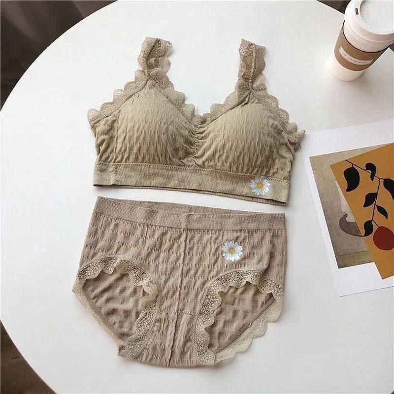 نیم تنه ست گل بابونه زنانه کد 419016