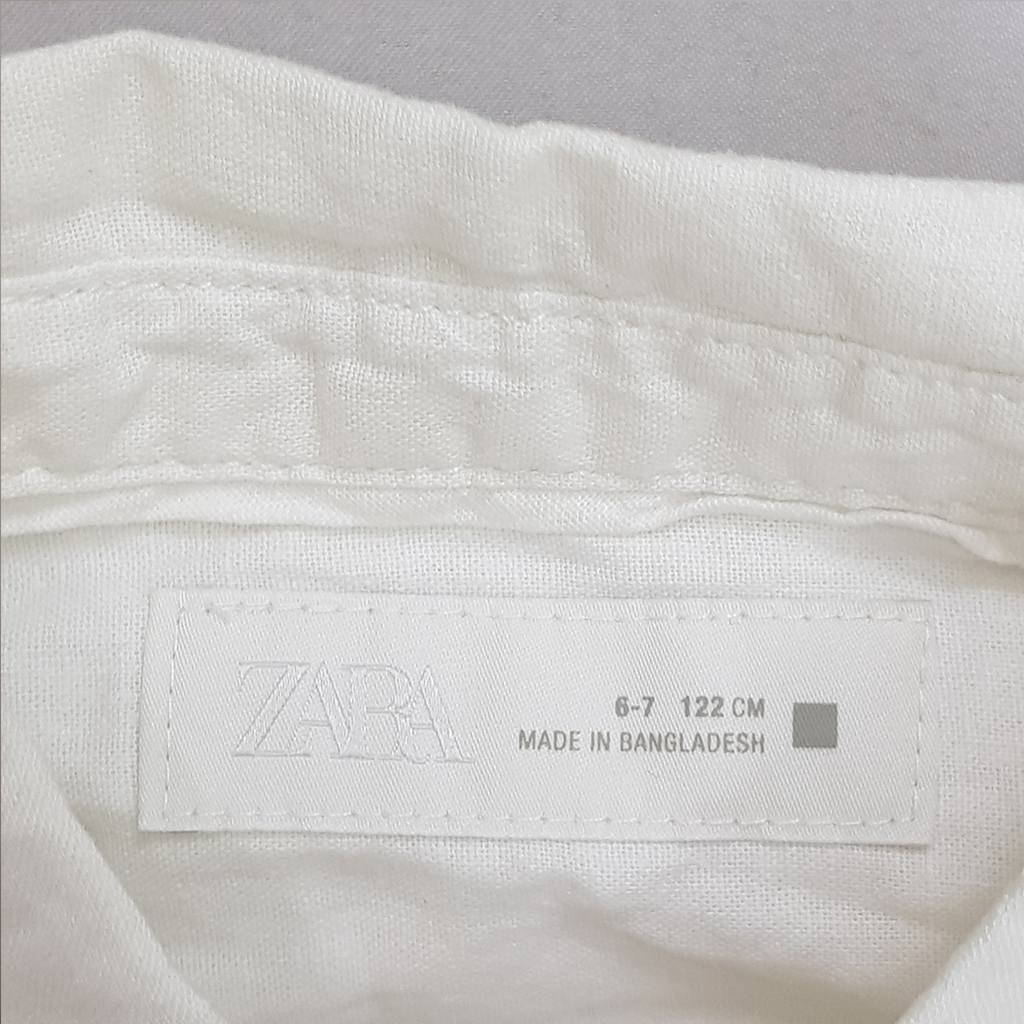 پیراهن پسرانه 29998 سایز 6 تا 14 سال مارک ZARA   *
