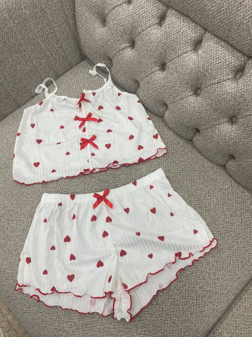 ست تاپ شورتک زنانه کد 419297