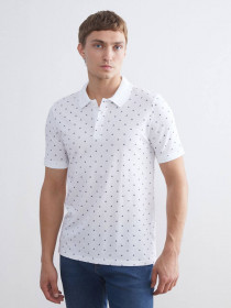 تی شرت یقه دار مردانه 30374 کد 1 مارک LC WAIKIKI