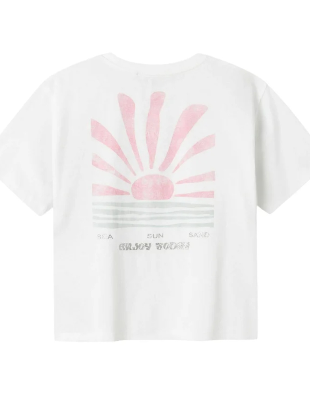 تی شرت دخترانه 30584 سایز 6 تا 14 سال کد 2 مارک Name It