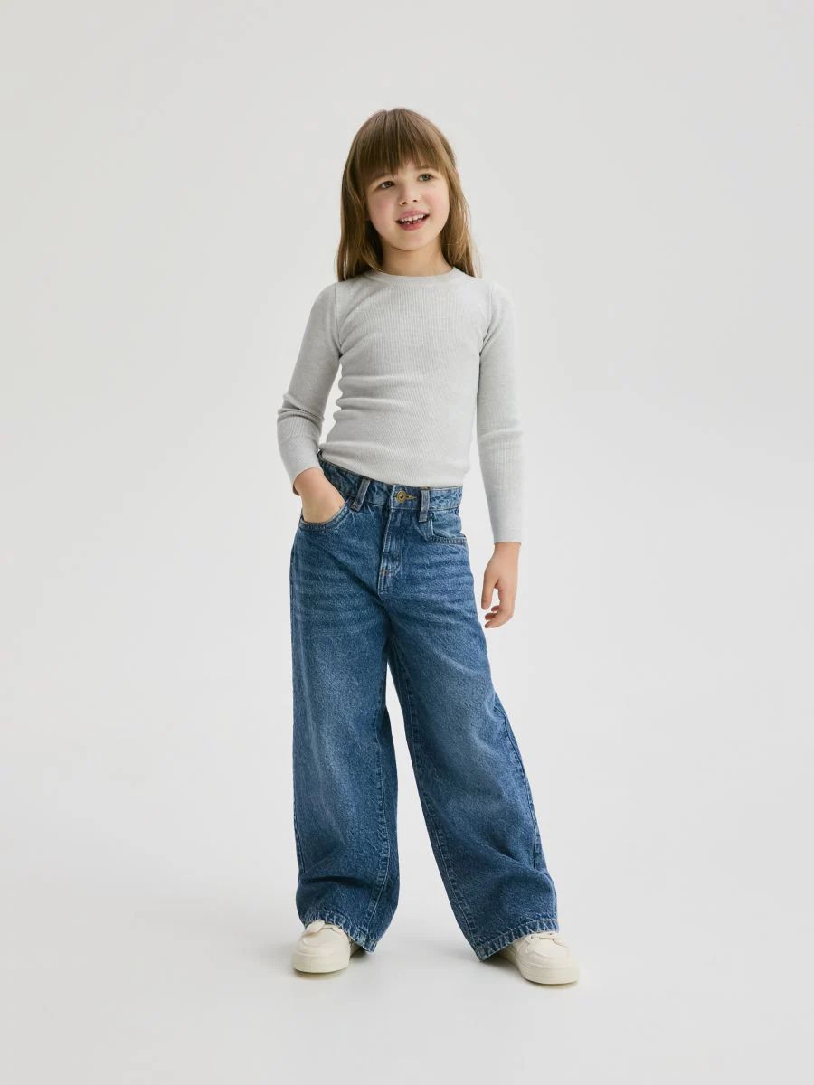 شلوار جینز 30632 سایز 6 تا 15 سال مارک Reserved   *