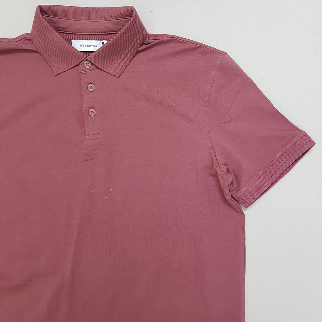 تی شرت یقه دار مردانه 30373 کد 2 مارک Reserved