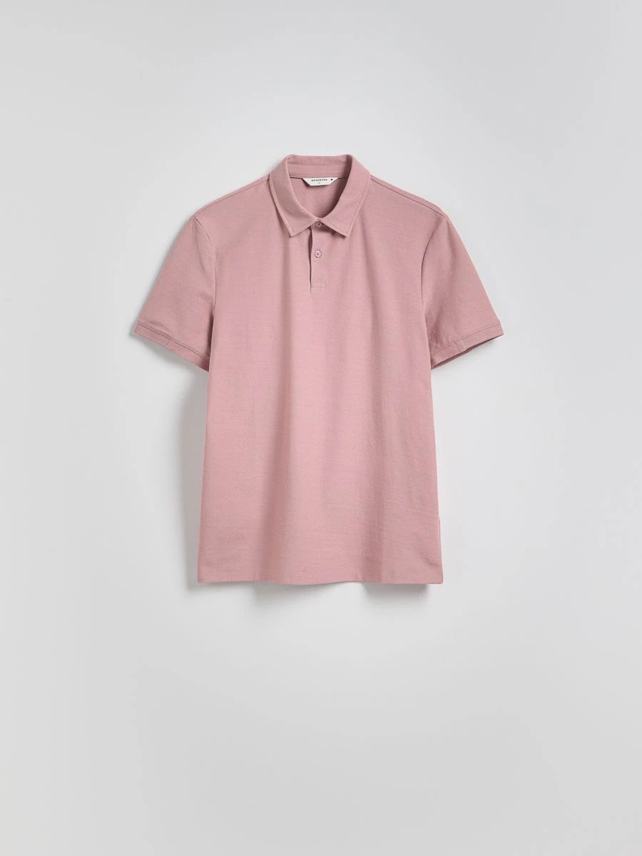 تی شرت یقه دار مردانه 30373 کد 2 مارک Reserved