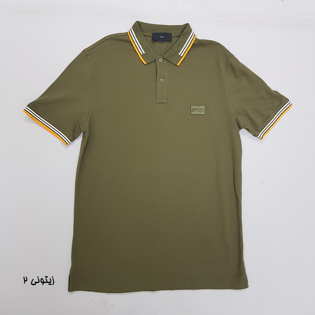 تی شرت یقه دار مردانه 30368 کد 2 مارک liu jo