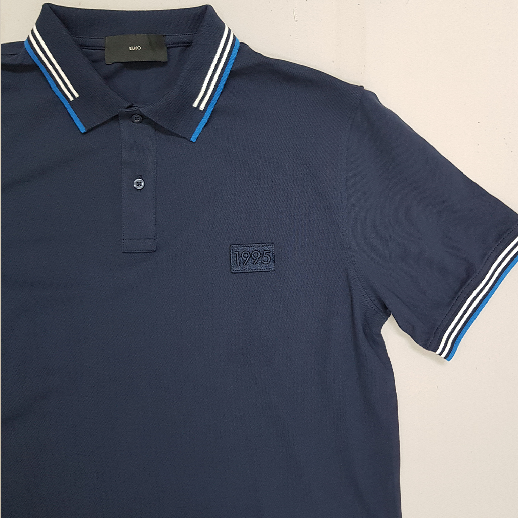 تی شرت یقه دار مردانه 30368 کد 2 مارک liu jo