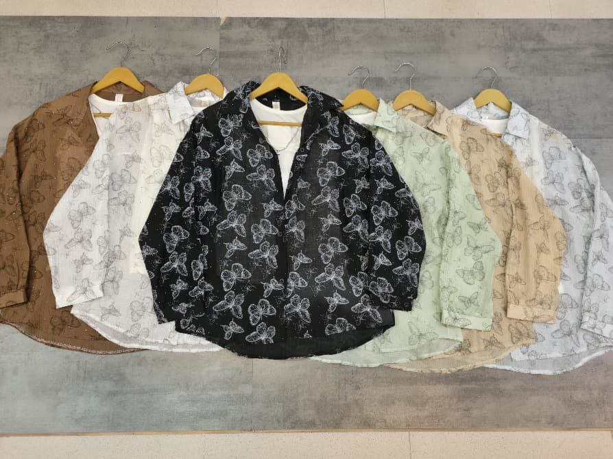 شومیز بلند نگین دار 2 تیکه مجلسی زنانه کد 419346