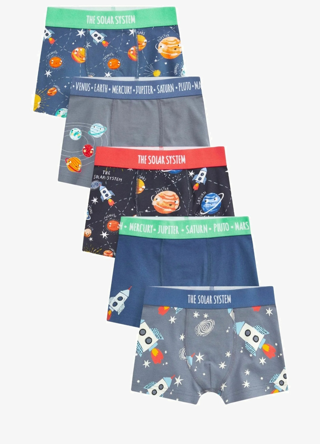 شورت 3 عددی پسرانه 30661 سایز 1.5 تا 16 سال مارک NEXT