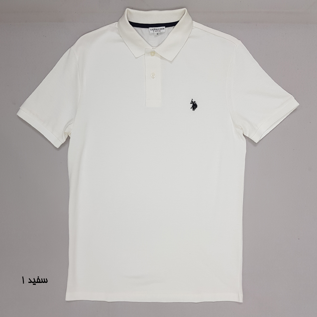 تی شرت یقه دار مردانه 30364 مارک US POLO ASSN