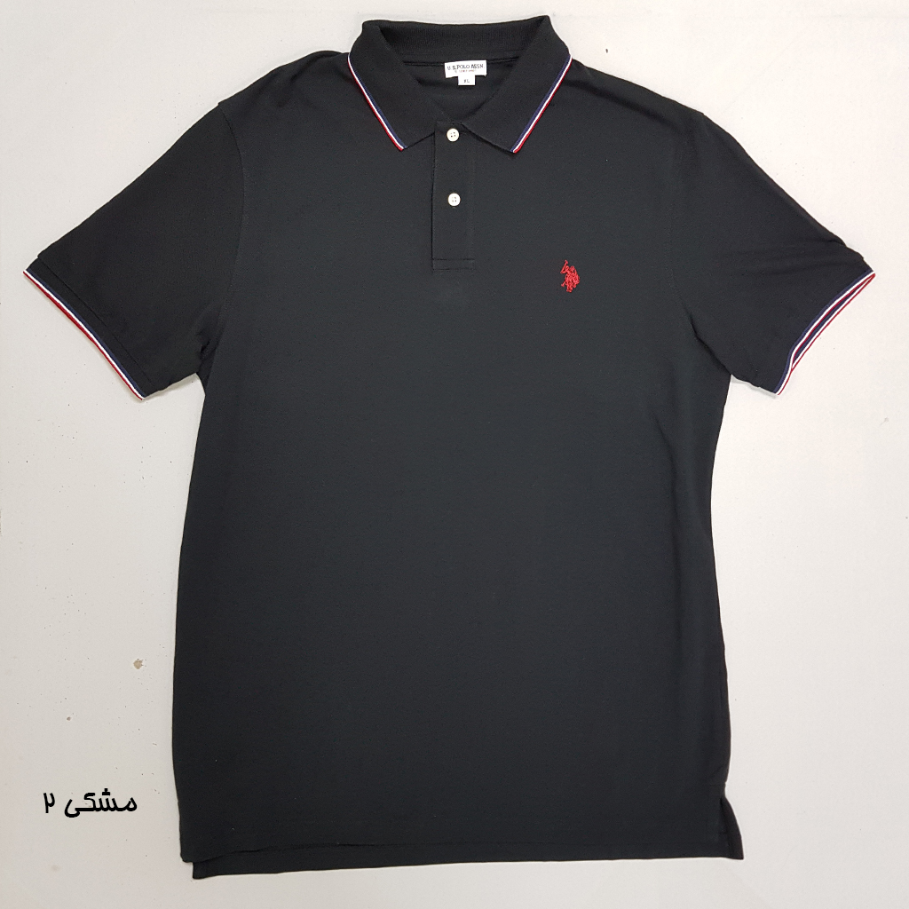 تی شرت یقه دار مردانه 30364 مارک US POLO ASSN