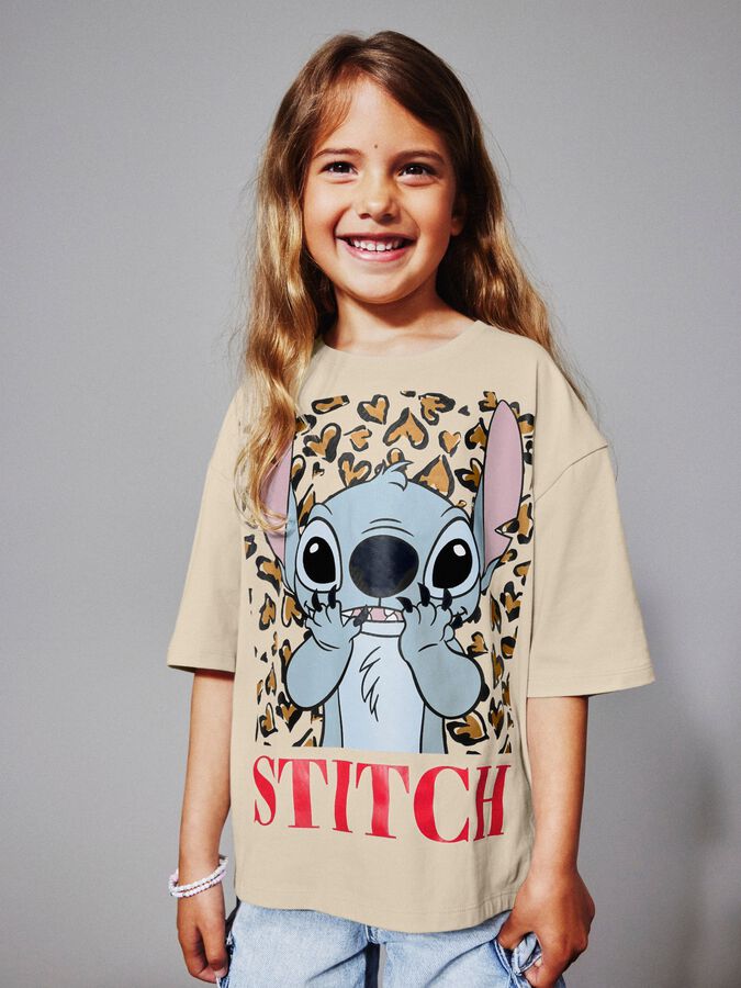 تی شرت دخترانه 30545 سایز 6 تا 14 سال کد 2 مارک Name It