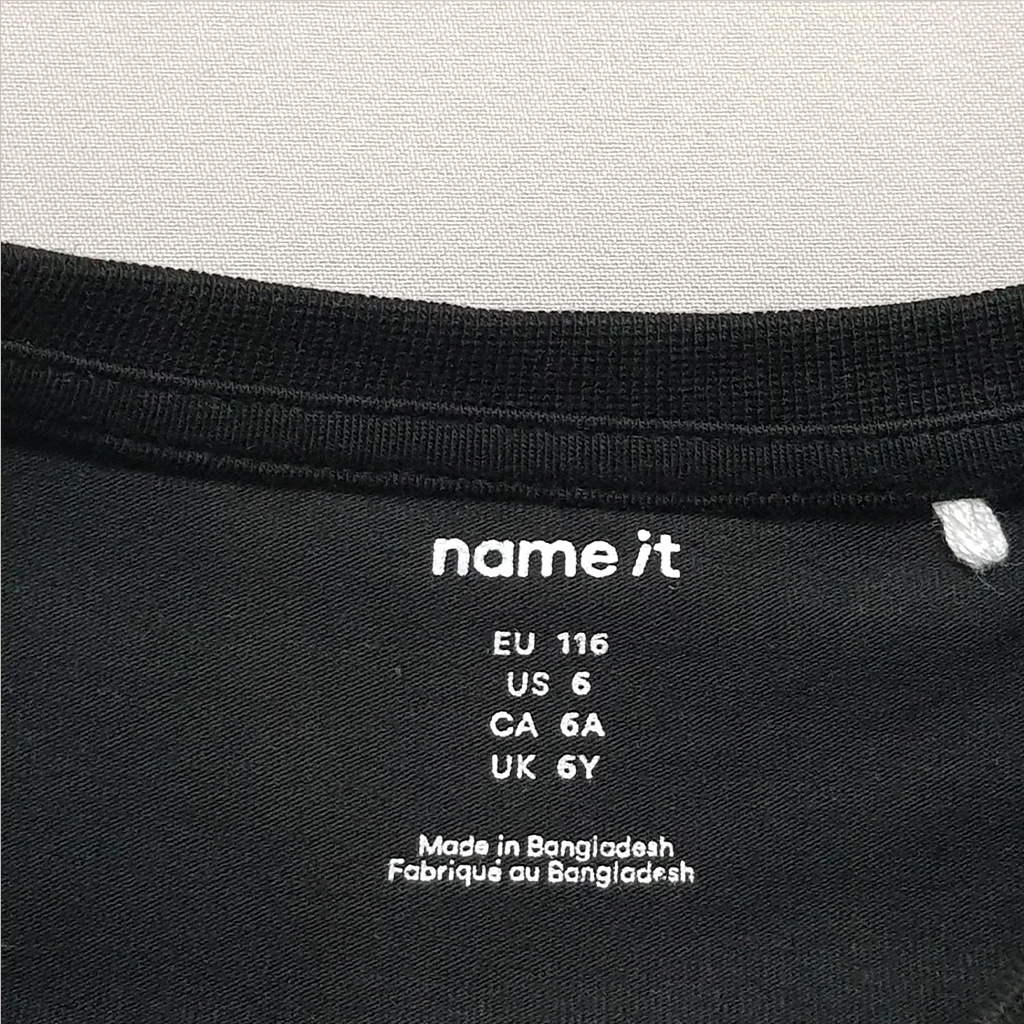 تی شرت دخترانه 30545 سایز 6 تا 14 سال کد 1 مارک Name It