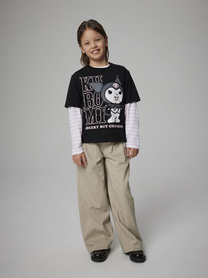 تی شرت دخترانه 30545 سایز 6 تا 14 سال کد 1 مارک Name It