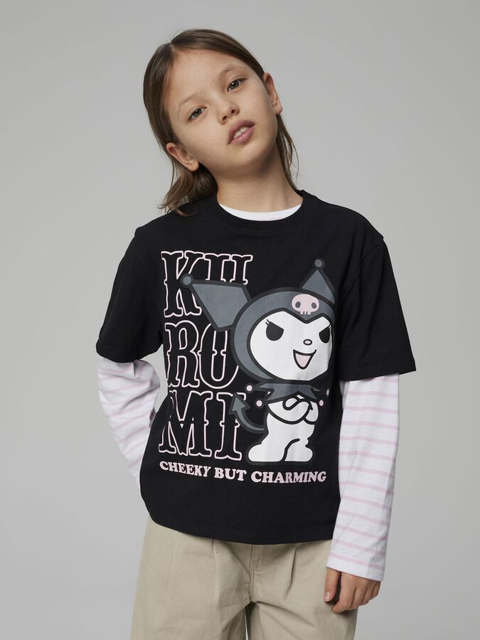 تی شرت دخترانه 30545 سایز 6 تا 14 سال کد 1 مارک Name It