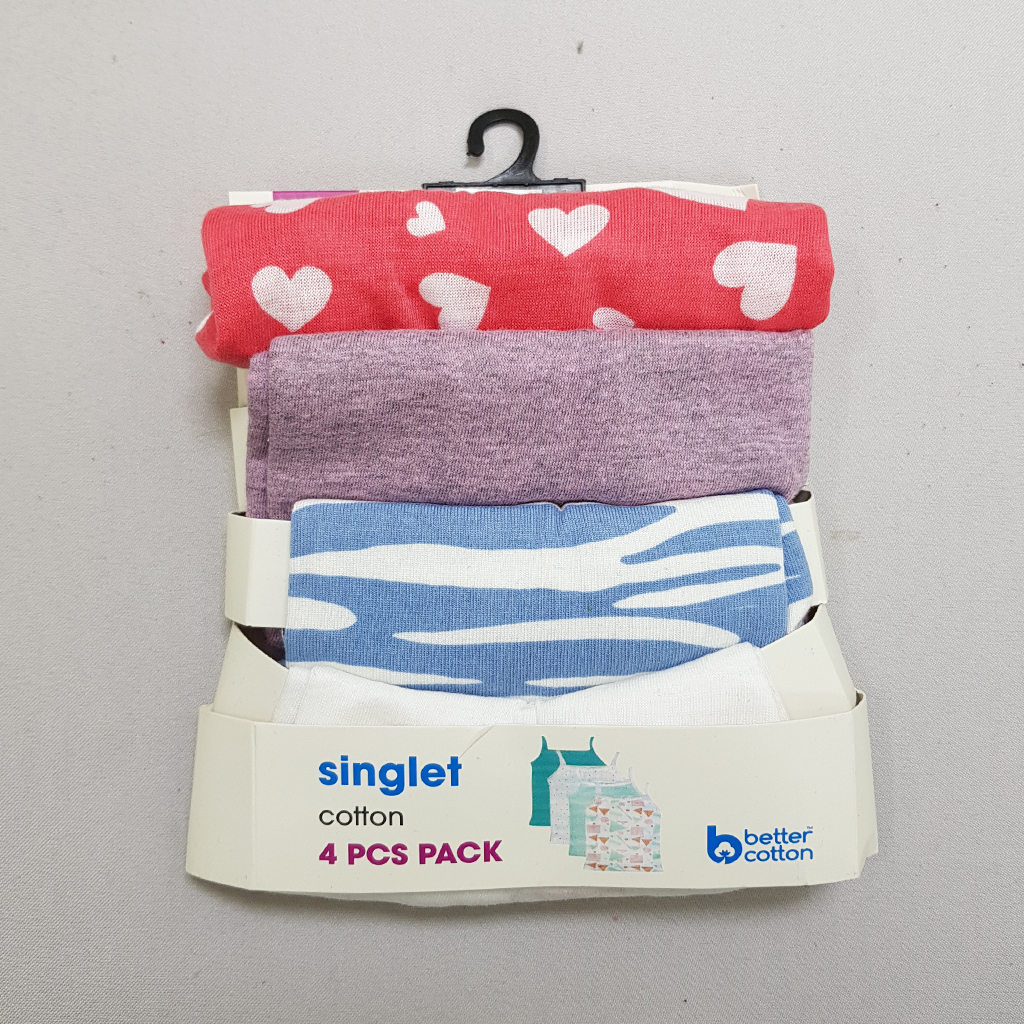 تاپ 4 عددی دخترانه 30647 سایز 18 ماه تا 8 سال مارک Hema