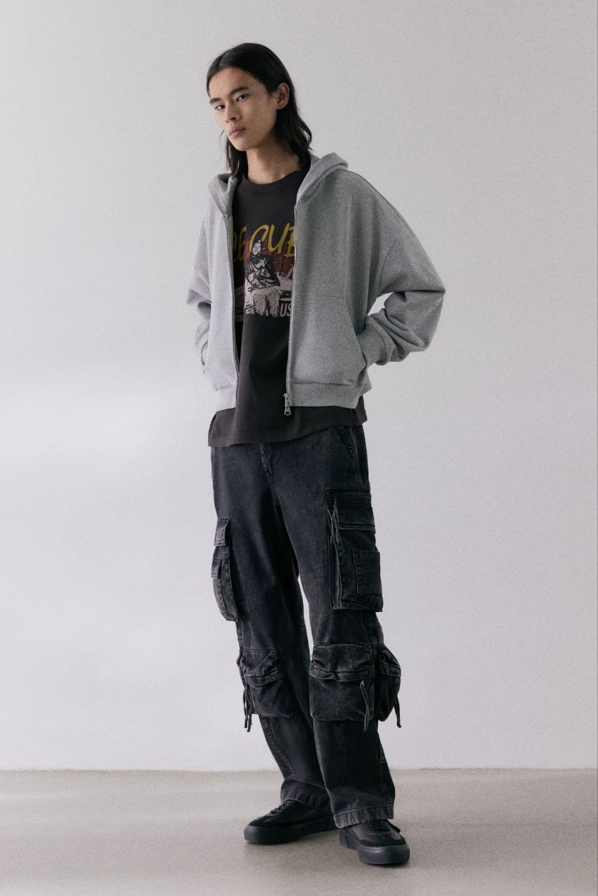 تی شرت مردانه 30391 مارک H&M