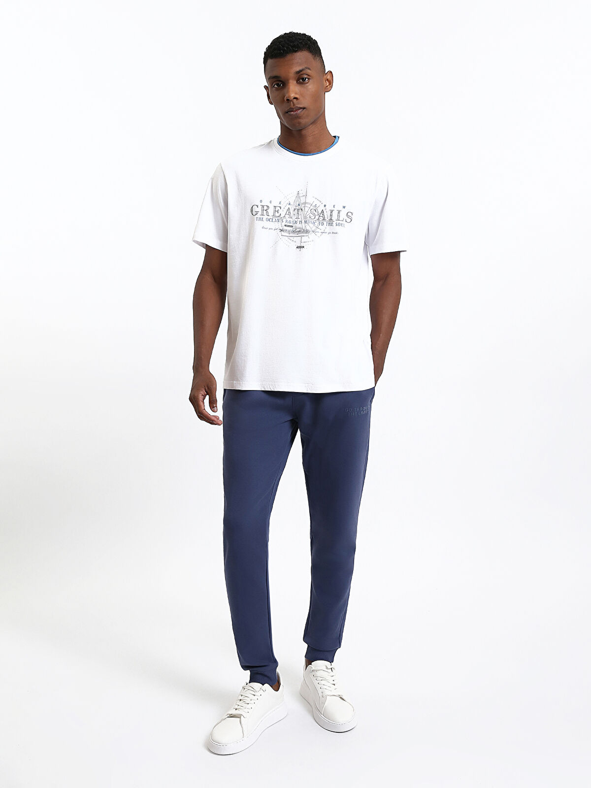 تی شرت مردانه 30401 مارک LC WAIKIKI