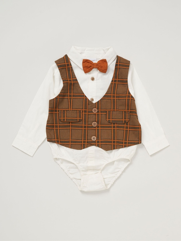 پیراهن بادی پسرانه 30659 سایز 12 تا 24 ماه مارکnext