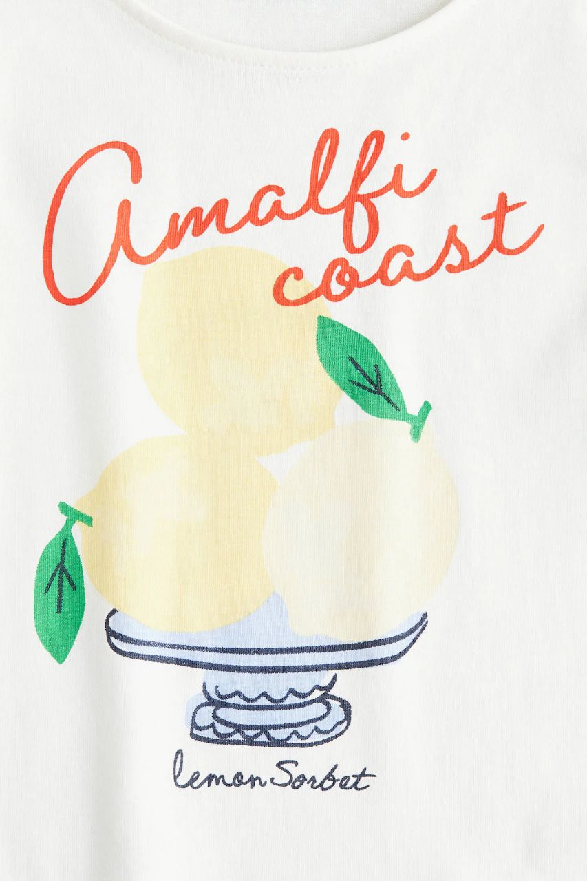 تی شرت دخترانه 30724 سایز 1.5 تا 12 سال مارک H&M