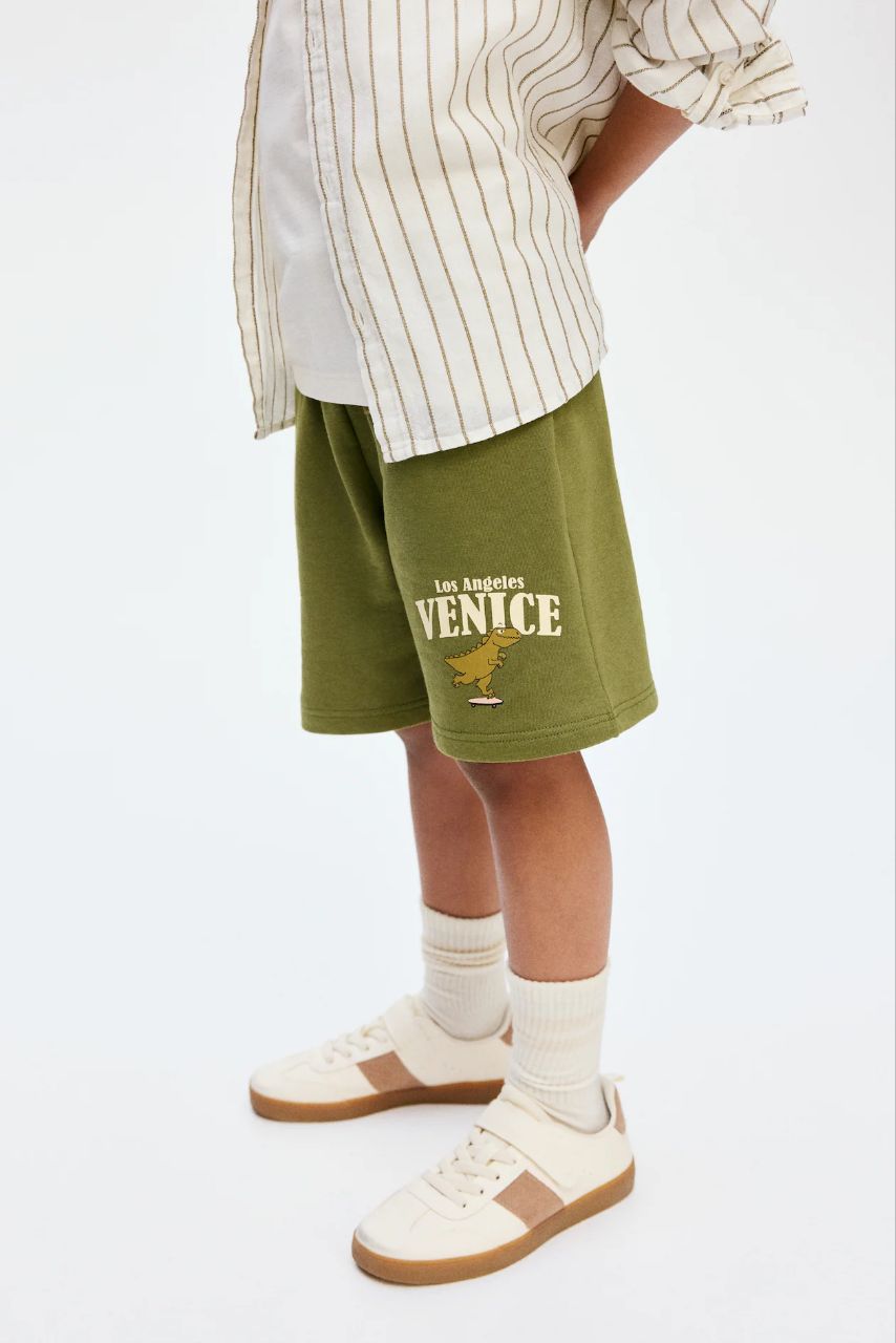 شلوارک پسرانه 30806 سایز 1.5 تا 11 سال مارک H&M