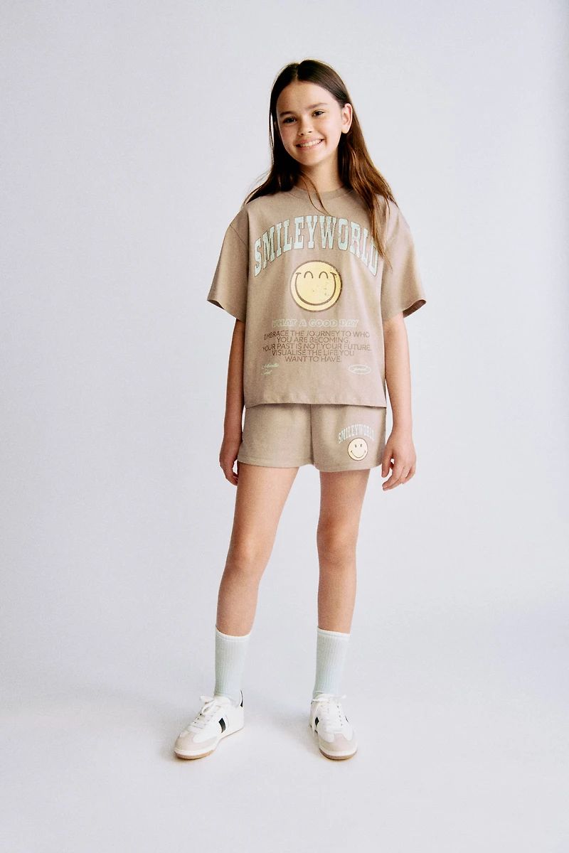 تی شرت دخترانه 30822 سایز 9 تا 15 سال مارک H&M