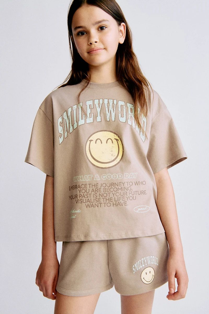 تی شرت دخترانه 30822 سایز 9 تا 15 سال مارک H&M