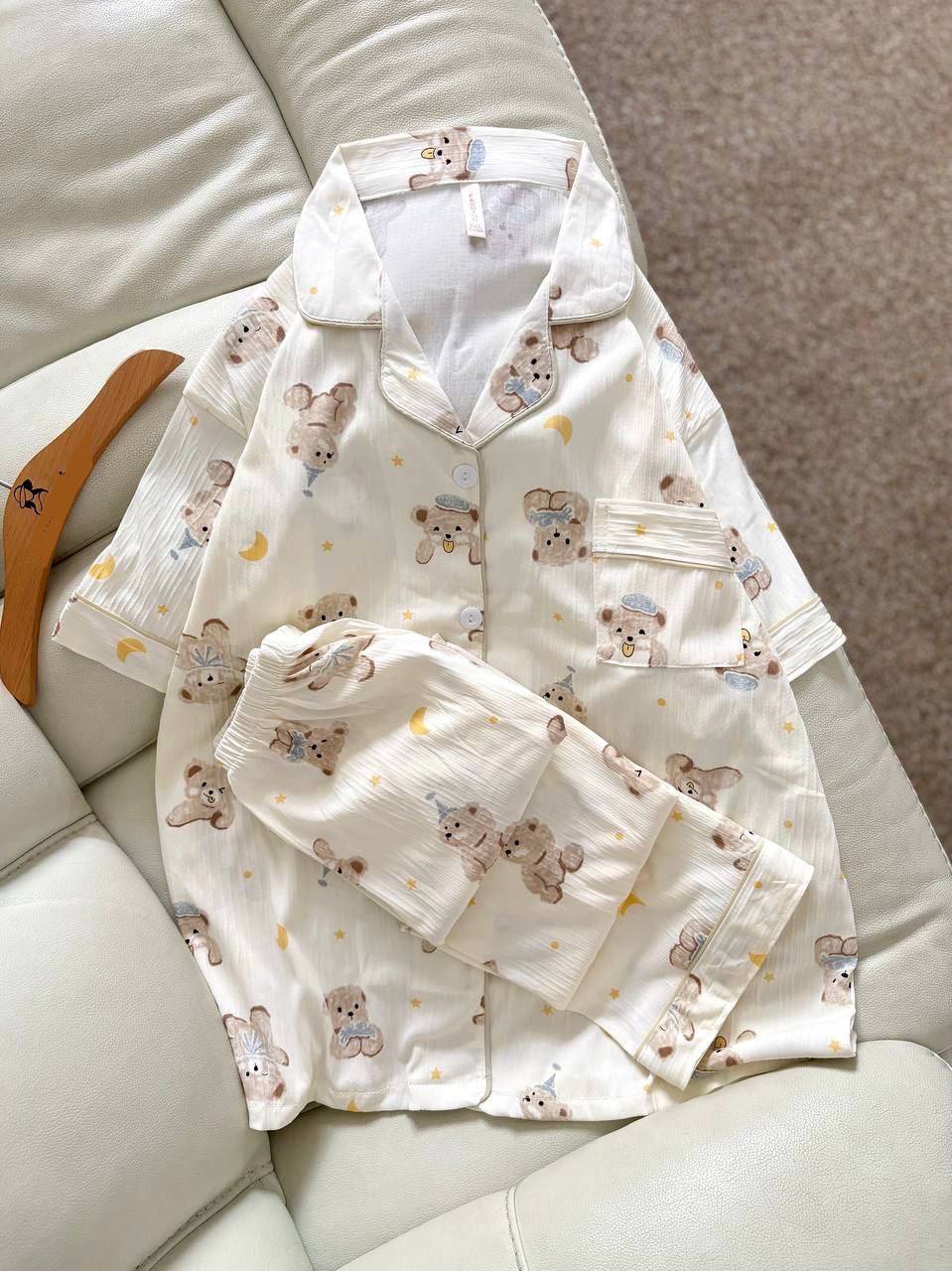 ست دو تیکه نخ کریشه زنانه کد 419388