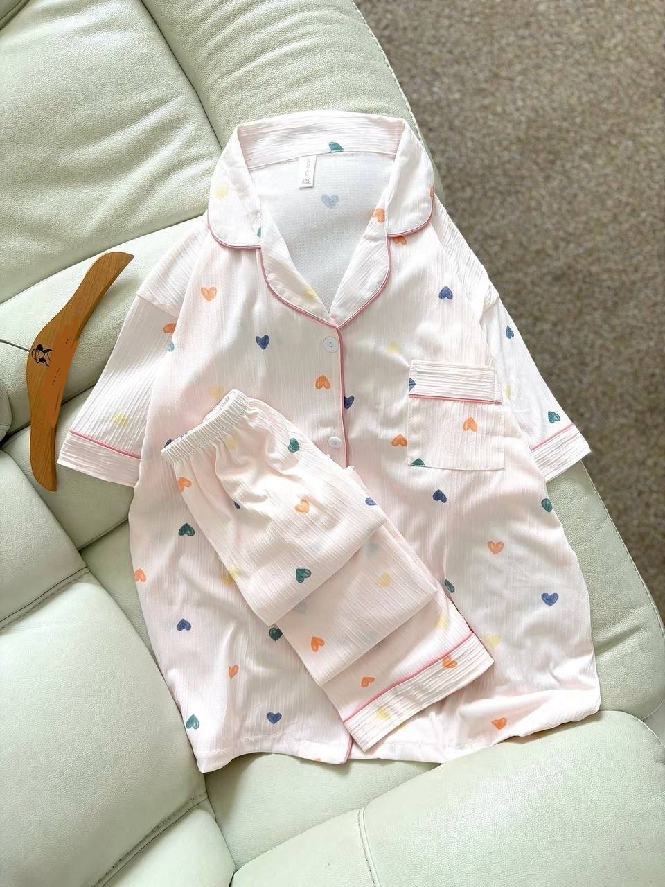 ست دو تیکه نخ کریشه زنانه کد 419394