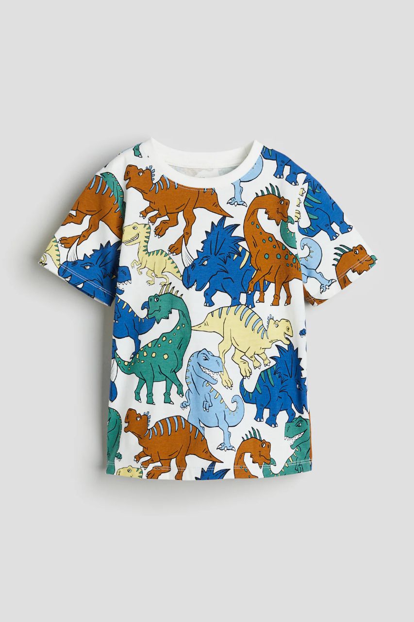 تی شرت پسرانه 30734 سایز 1.5 تا 12 سال مارک H&M