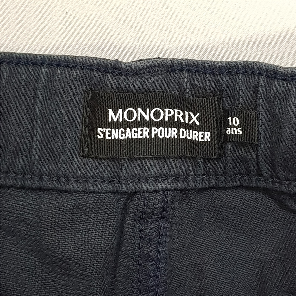 شلوارک جینز پسرانه 30800 سایز 10 تا 14 سال مارک Mono Prix   *