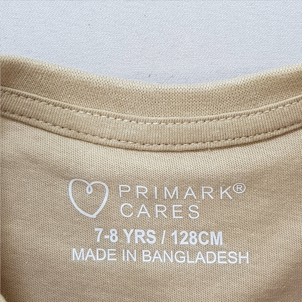تی شرت پسرانه 30835 سایز 7 تا 14 سال مارک Primark