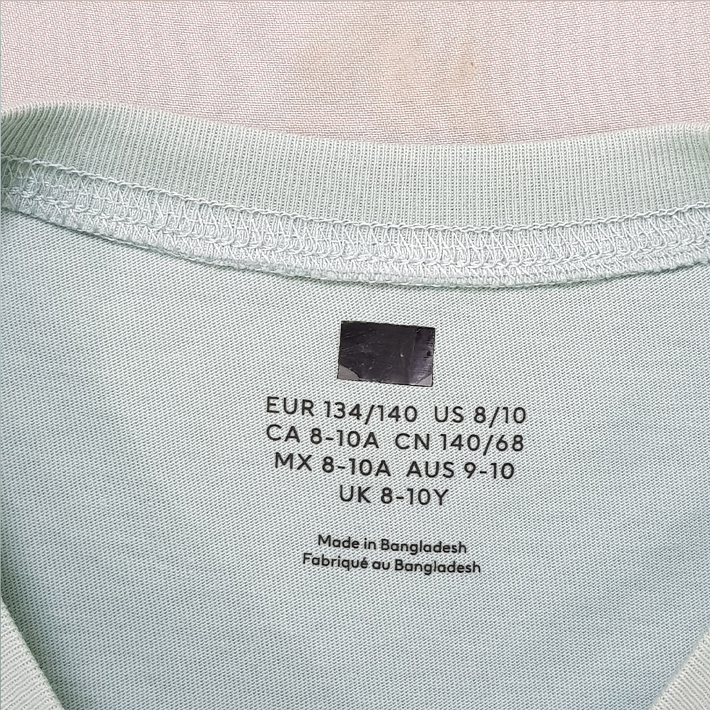 تی شرت پسرانه 30717 سایز 9 تا 15 سال مارک H&M