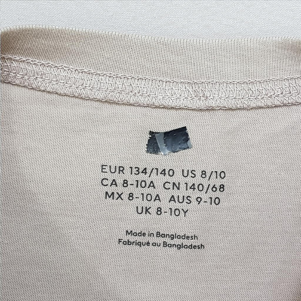 تی شرت پسرانه 30821 سایز 9 تا 15 سال مارک H&M