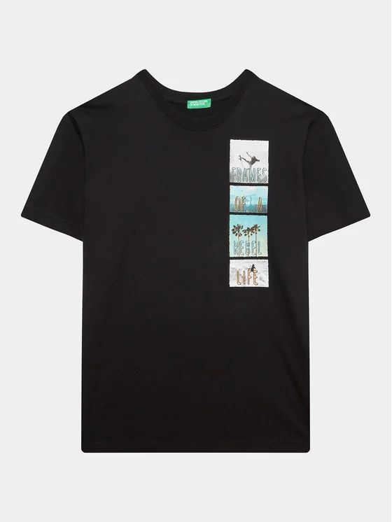 تی شرت پسرانه 30820 سایز 6 تا 14 سال مارک United Colors Of Benetton