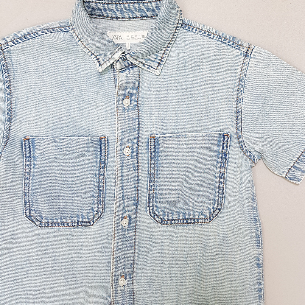 پیراهن پسرانه 30884 سایز 6 تا 14 سال مارک ZARA