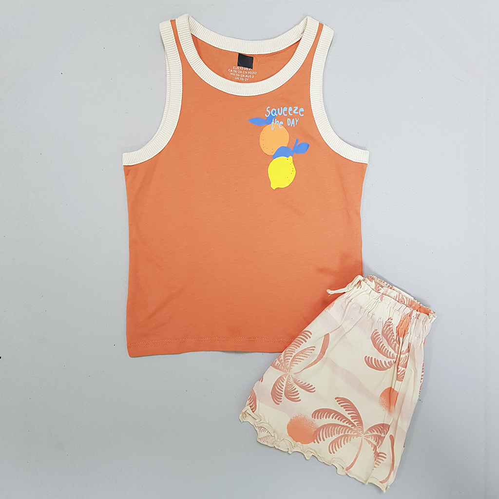 ست دخترانه 30792 سایز 1.5 تا 10 سال مارک H&M