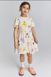 سارافون دخترانه 30716 سایز 5 تا 10 سال مارک H&M