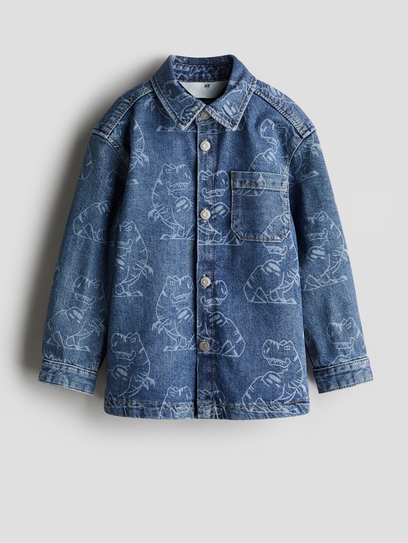 پیراهن جینز پسرانه 30891 سایز 2 تا 9 سال مارک H&M