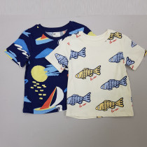 تی شرت بچگانه 30725 سایز 1.5 تا 12 سال مارک H&M   *