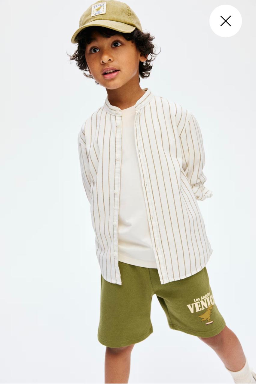 شلوارک پسرانه 31020 سایز 1.5 تا 10 سال کد 2 مارک H&M