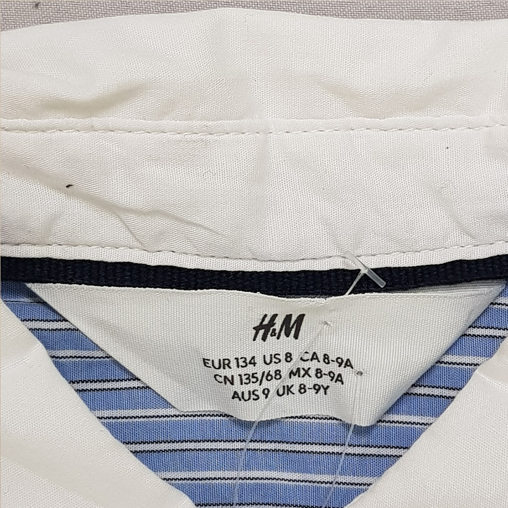 پیراهن پسرانه 30986 سایز 1.5 تا 12 سال مارک H&M