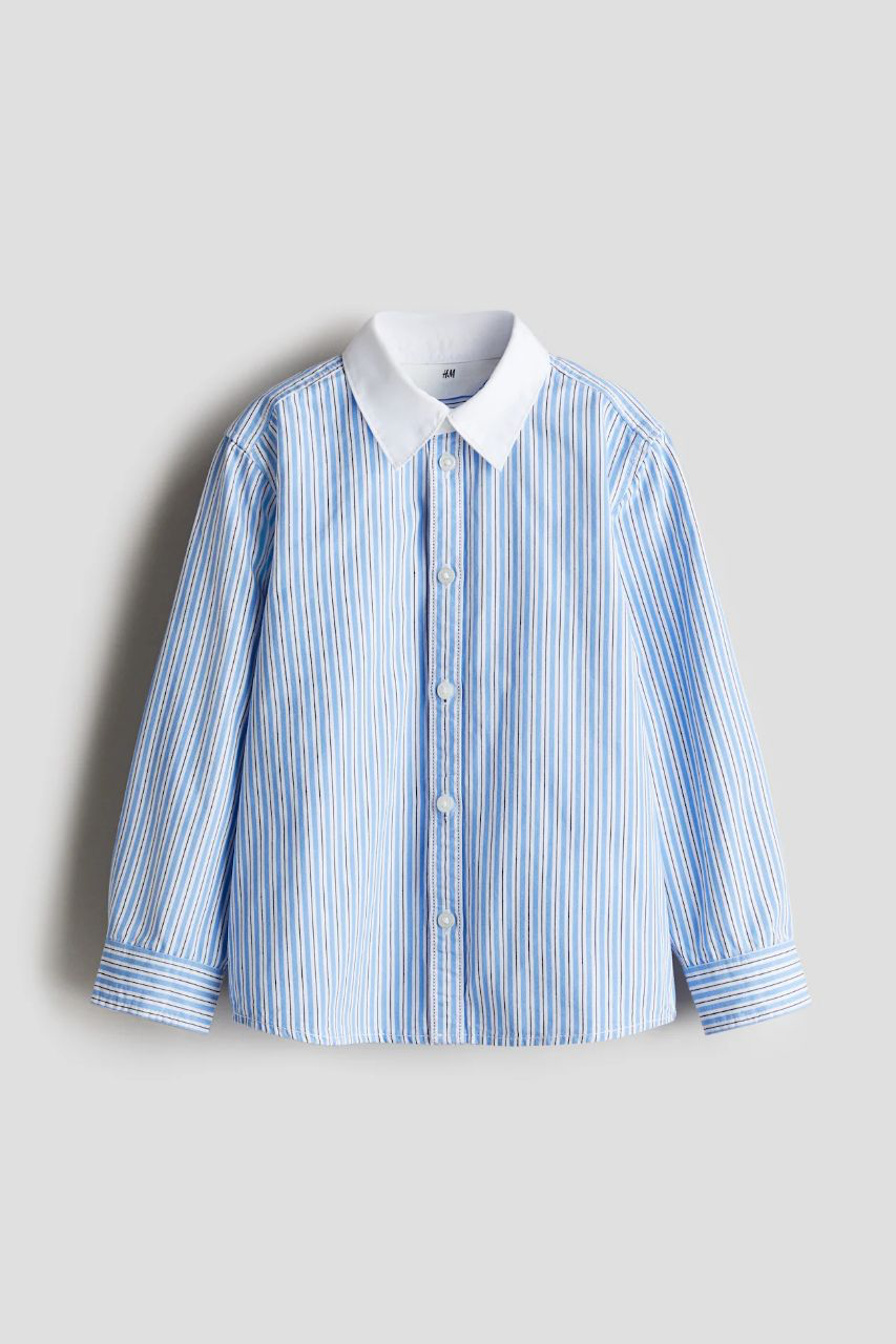 پیراهن پسرانه 30986 سایز 1.5 تا 12 سال مارک H&M