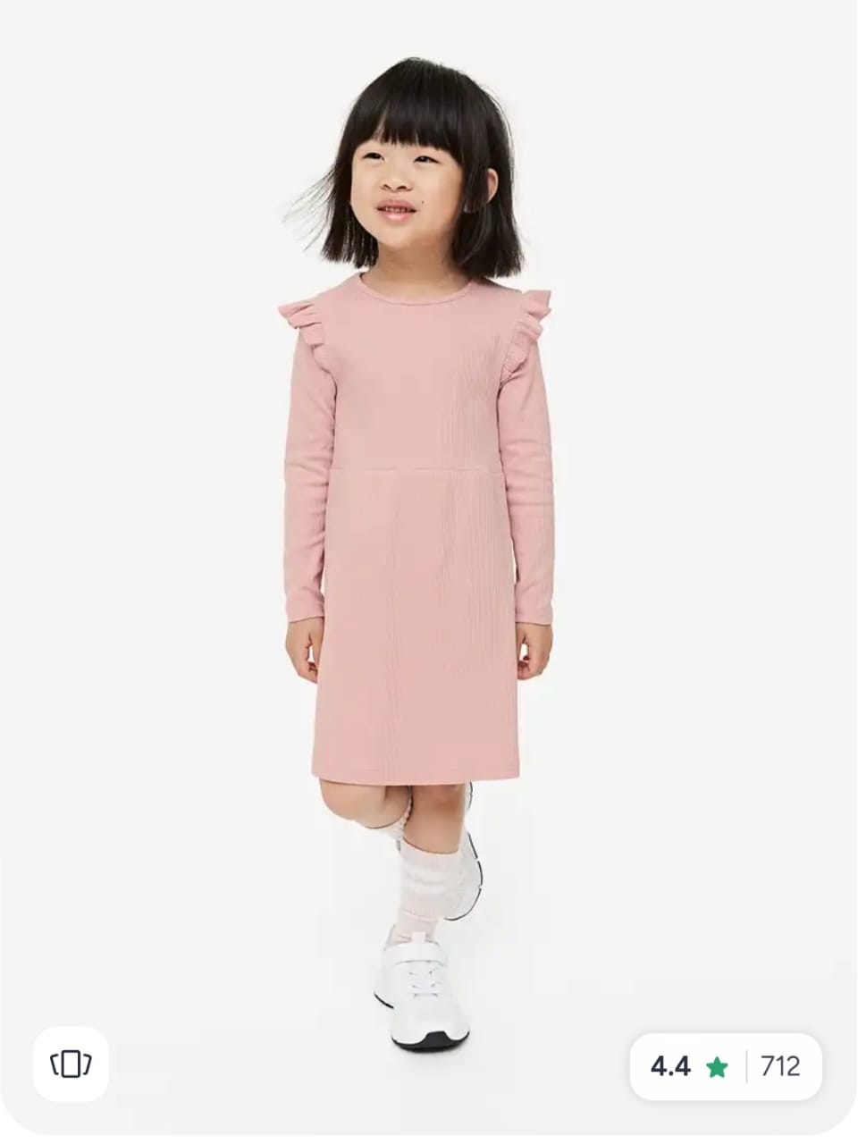 سارافون دخترانه 31004 سایز 1.5 تا 12 سال مارک H&M