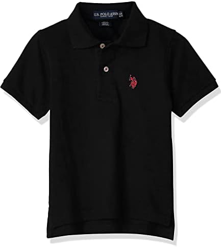 تی شرت یقه دار پسرانه 31061 سایز 4 تا 18 سال مارک US POLO ASSN