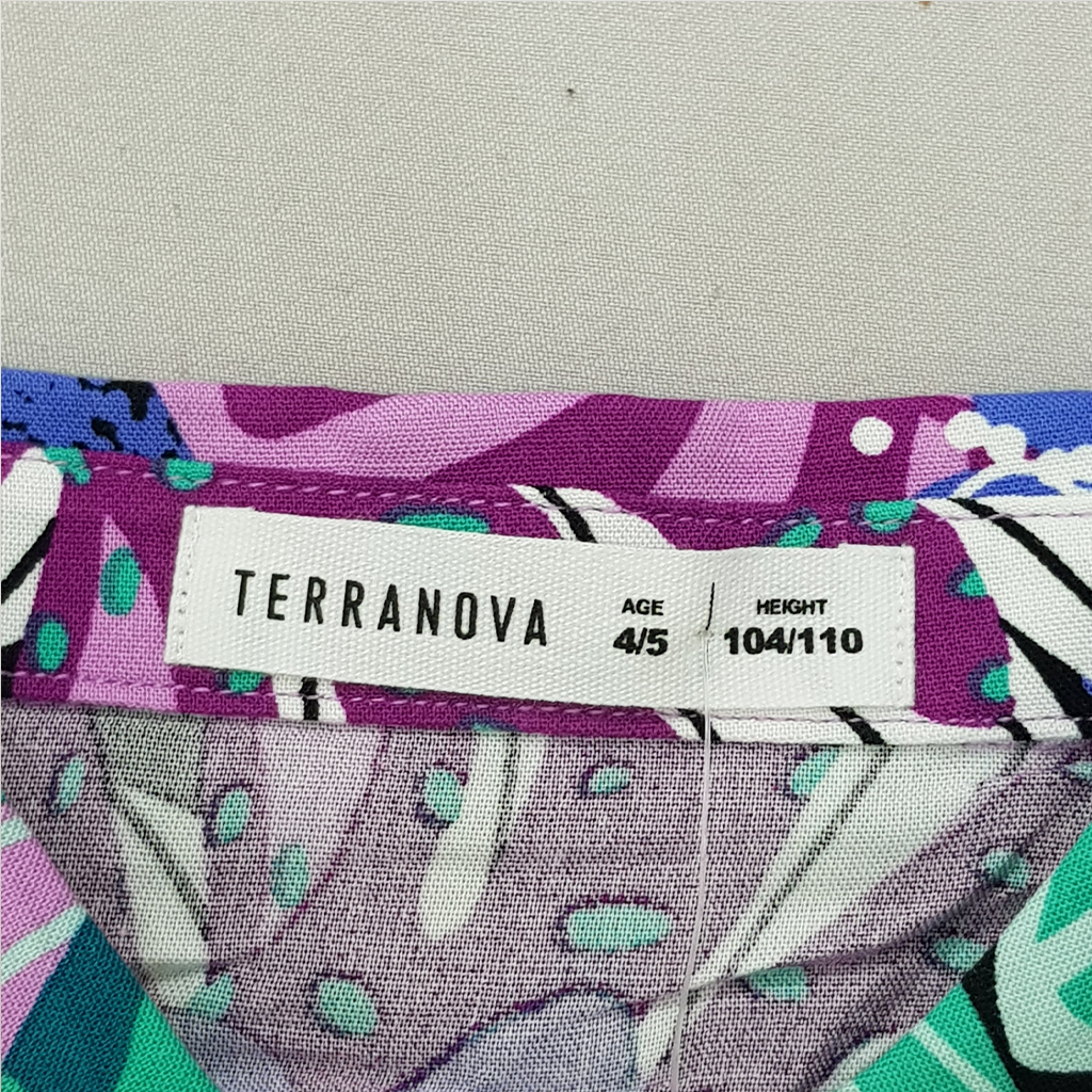 شومیز دخترانه 31025 سایز 4 تا 14 سال مارک Terranova