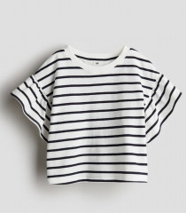 تی شرت دخترانه 31043 سایز 1.5 تا 12 سال مارک H&M