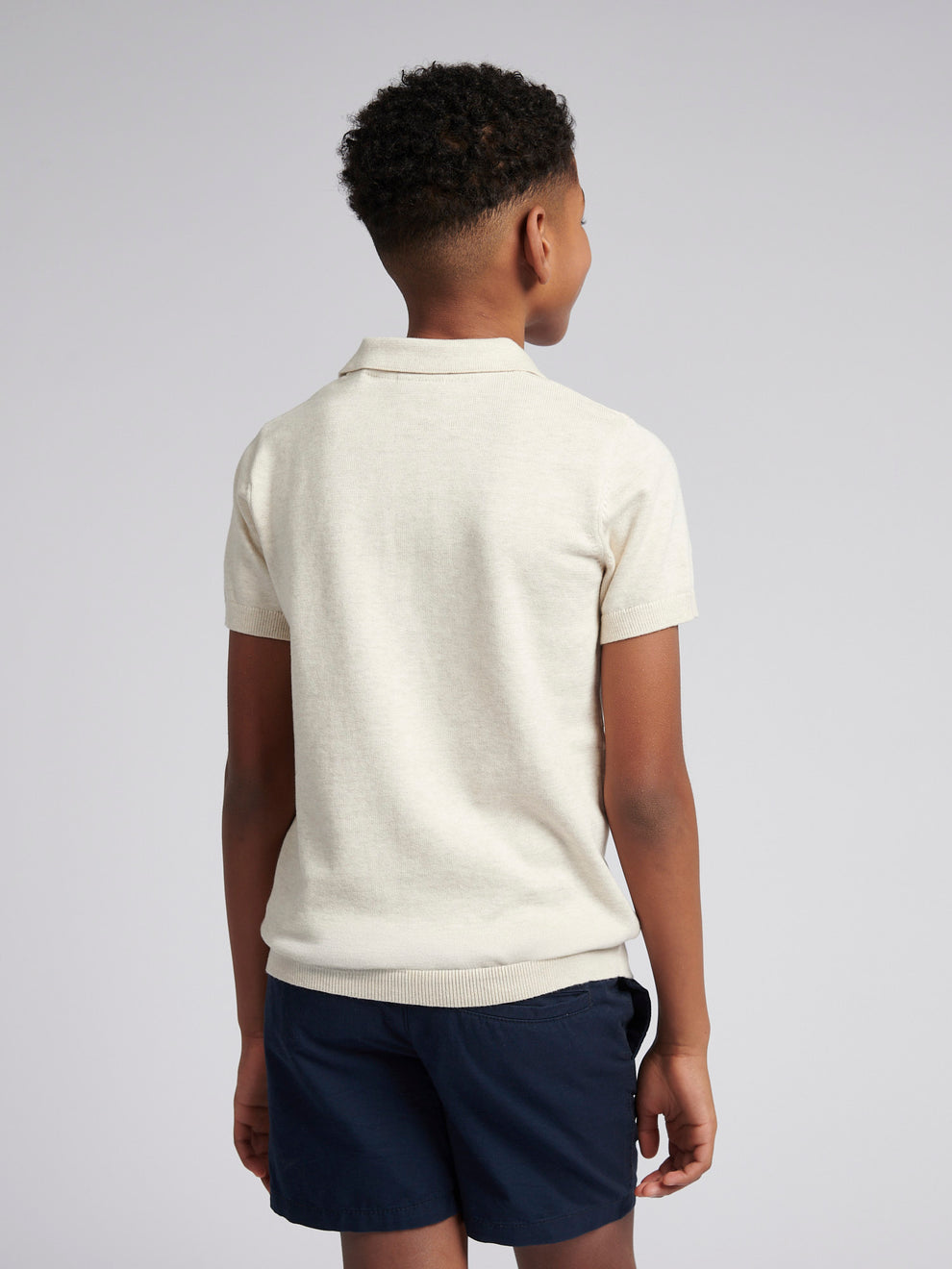 تی شرت یقه دار پسرانه 31060 سایز 4 تا 18 سال مارک US POLO ASSN