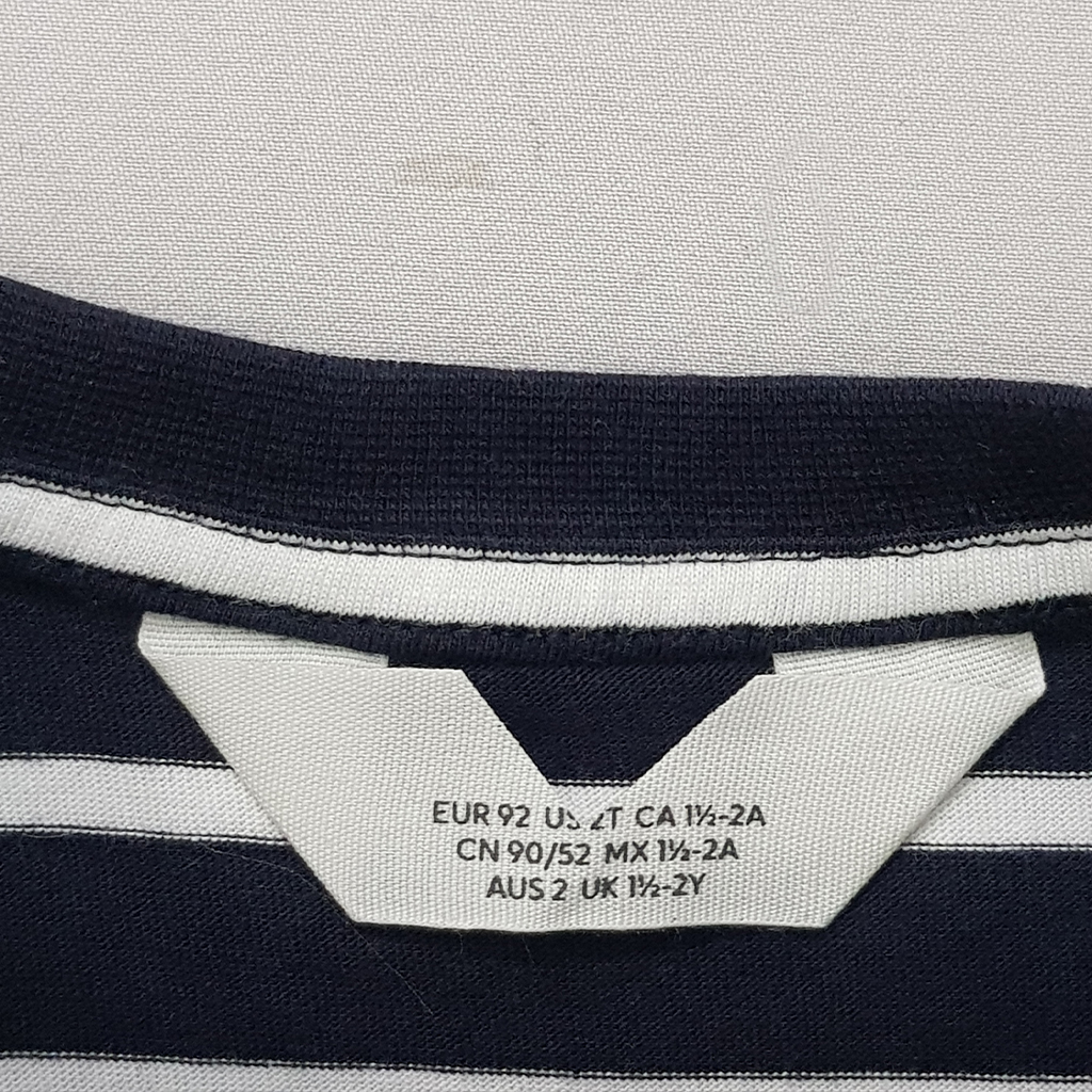 کراپ دخترانه 31049 سایز 1.5 تا 12 سال مارک H&M