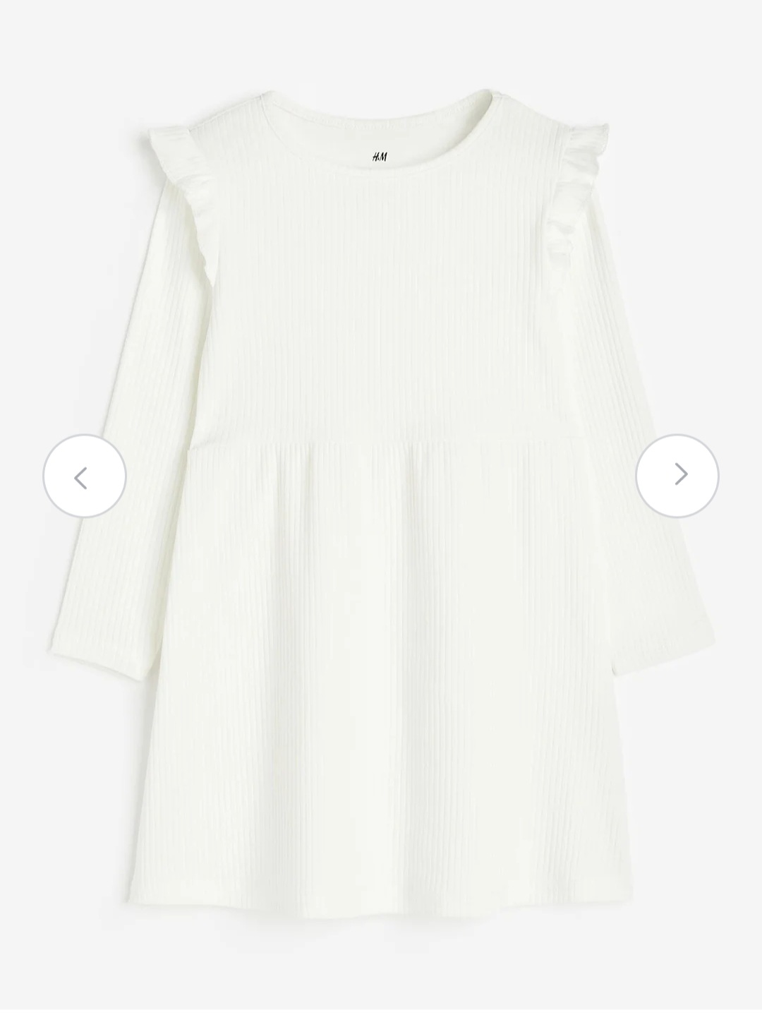 سارافون دخترانه 31006 سایز 1.5 تا 10 سال مارک H&M
