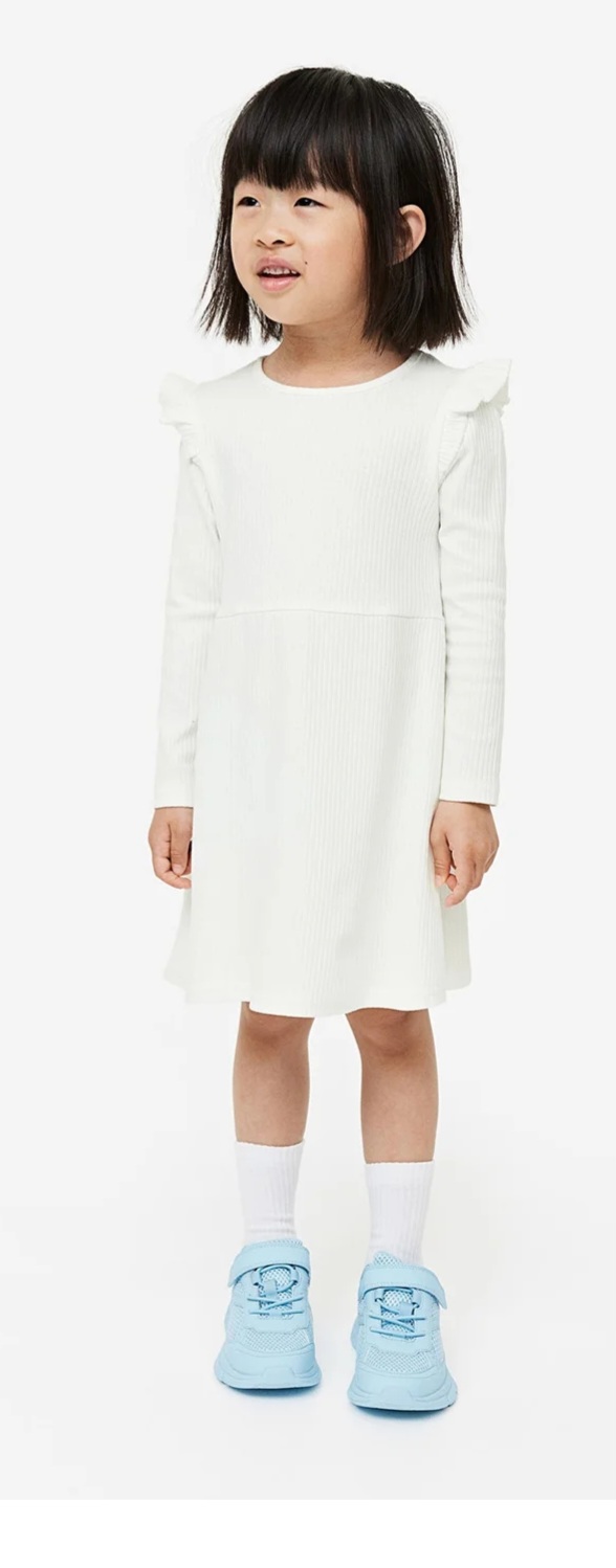 سارافون دخترانه 31006 سایز 1.5 تا 10 سال مارک H&M